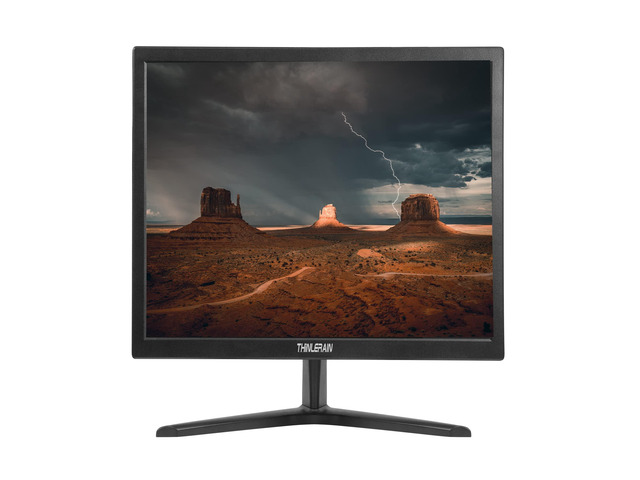 PC Monitor 17-inch 4:3 LED Backlit Monitor 1280 X 1024, 60 Hz Refresh Rate, 5Ms Response Time, VESA Mountable, VGA, HDMI, TN Panel, Built-in Speakers