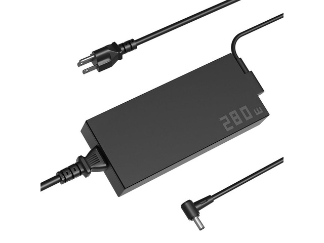 280W Charger Compatible with Asus ROG Strix Scar 17 15 G18 G17 G16 G15 G733 G732 G614 G814 G713 G513 G533 G703 Flow X16 TUF A16 Zephyrus Duo 16 15...