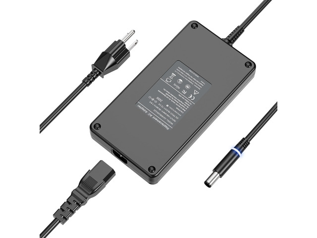 240W 180W Laptop Charger Compatible with Dell Alienware/Precision for Dell G16 G15 G7 Alienware M15 17 15 M17 X51 Precision M6800 M6500 M6600...