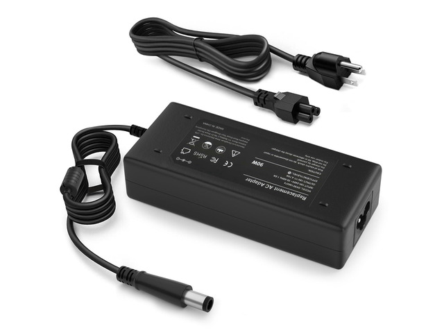 90W AC Adapter Laptop Charger Compatible with HP Elitebook 8440p 8460p 2540p 2560p 8560p 8540w 8470p 2570p 8540p 2760p 8530w Pavilion G4 G6 G7 M6...