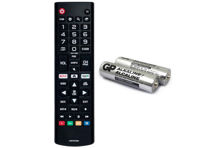 AKB75375604 Replacement TV Remote for LG TV (No Setup, Batteries Included) 43UK6300PUE 32LK610BPUA 49UK6300PUE 55UK6300PUE 65UK6300PUE...