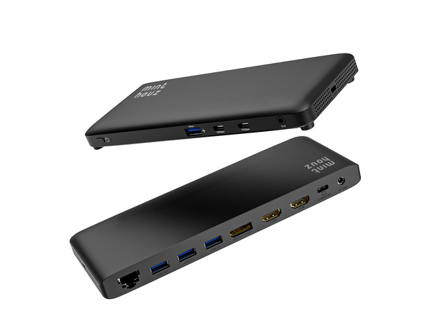 Laptop Docking Station, 12-in-1 USB-C Docking Station, Triple Display with 2xHDMI and 1xDP, 10 Gbps USB-C and 5 Gbps USB-A Data, Ethernet, Audio,...