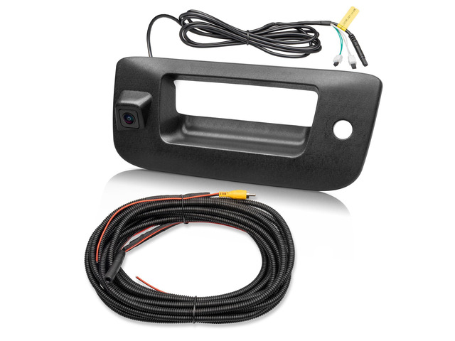 Tailgate Handle Reverse Backup Camera Fit for 2007-2014 Chevrolet Silverado GMC Sierra 1500 2500 HD IP68 Waterproof 150° View Angle Rear View...