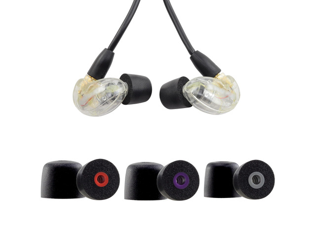 Replacement Memory Foam Ear Tips for Shure SE215 PRO SE215, SML Compatible with Shure SE112 SE315 SE425 SE535 SE846 Aonic4 Aonic5 Earphones,...