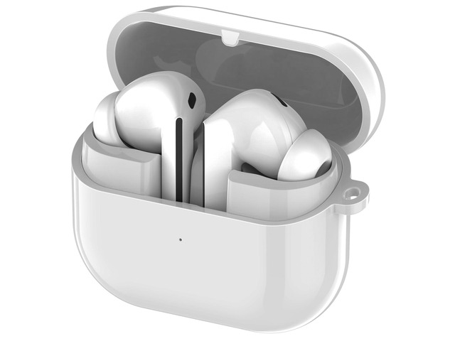 Charging Case for Samsung Galaxy Buds 3 Pro (SM-R630) AI Earbuds - Replacement Charger Case Cover, 590mAh (White)