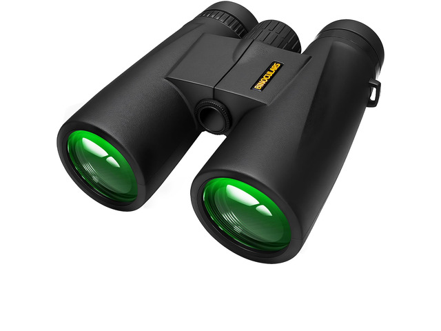 10x42 HD Binoculars for Adults, BAK4 Prism Waterproof Lightweight Binoculars with Low Light Vision for Bird Watching, Hunting, Hiking, Travel, Cruise