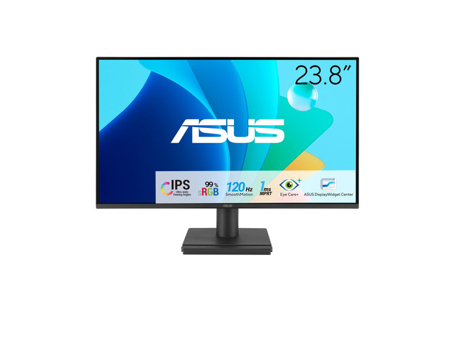 24' 1080P Eye Care Monitor (VA24EHF2) IPS, Full HD, 99% sRGB, Frameless, 120Hz, Adaptive-Sync, 1ms, HDMI, VGA, Low Blue Light, Flicker Free, Wall...