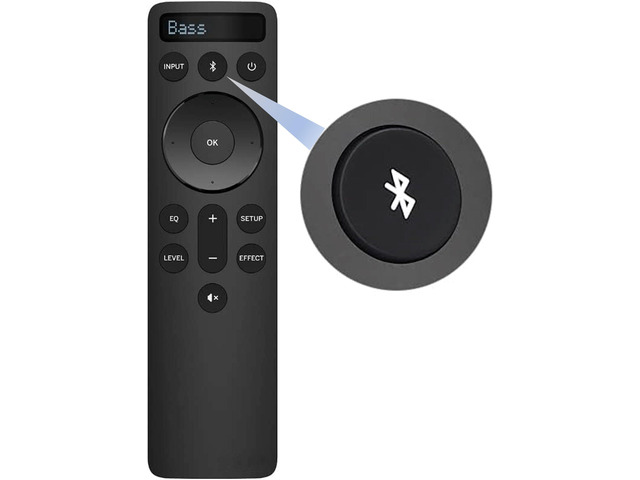 Replacement for VIZIO Backlit 5.1 Sound Bar Remote, Compatible with Vizio D51-H, V51-H6, M51a-H6 and Select Sound bar Models