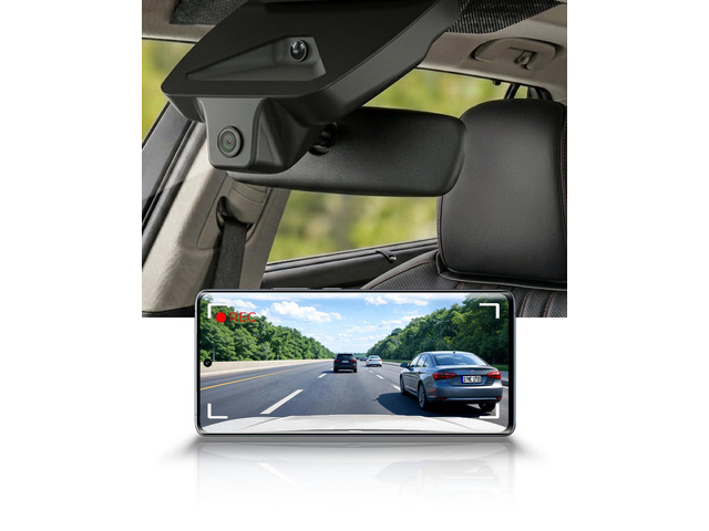 4K Dash Cam Suitable for Toyota Camry Hybrid 2025-2026 LE SE XLE XSE Nightshade, OEM Factory Look, 2160P UHD Video, WiFi & APP, Loop Recording,...