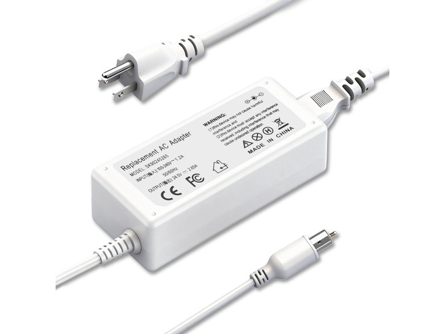 New 65W Ac Adapter Laptop Charger Compatible with Apple Powerbook iBookG4 iBook G4 Series A1021 M4328 M8943