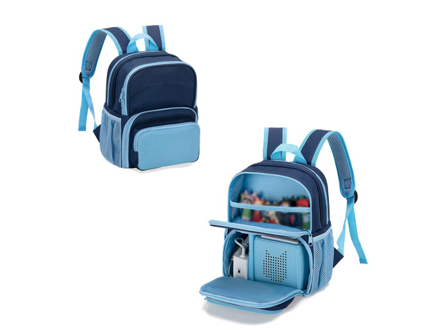 Backpack Compatible with Tonie Box 2/1, Multi-pocket for Headphones Carrying Case for Charger and Accessories, Storage Bag for Audio Player...