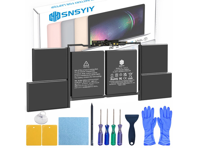 A2141 MacBook Pro Battery Replacement, A2113 Battery for MacBook Pro 16 Inch A2141 Retina Series (Year 2019 2020) (EMC 3347, MVVL2 MVVL2LL/A MVVM2...