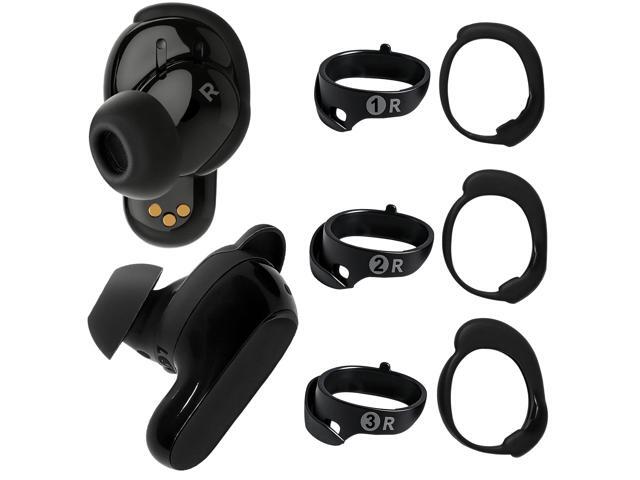 Replacement Wingtips for Bose QuietComfort Ultra Earbuds (2nd Gen), Anti-Slip Silicone Wingtip Eartips, Ear Hook Covers Secure Fit Stability...