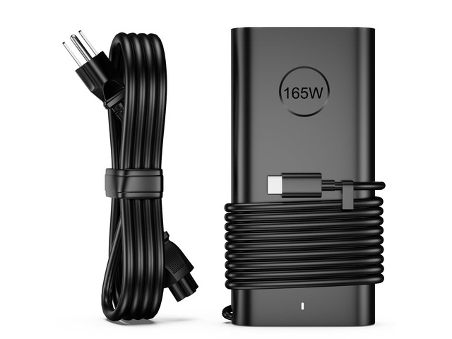 165W GAN USB C Charger Compatible with Dell Precision 5690 5680 for Dell Pro Precision 7 16', Pro Max 16 18 Plus, XPS 17 9720 9730, Latitude 7640...