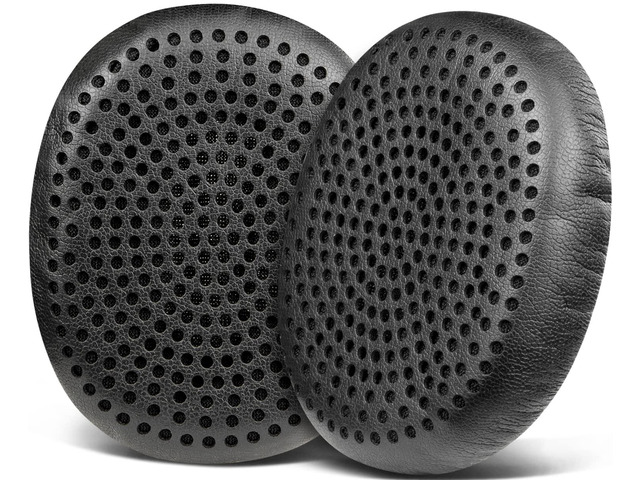 Earpads Replacement for Skullcandy Riff, Riff2 Wired/Wireless On-Ear Headphones, Ear Pads Cushions with Softer Leather, Noise Isolation Foam (Black)