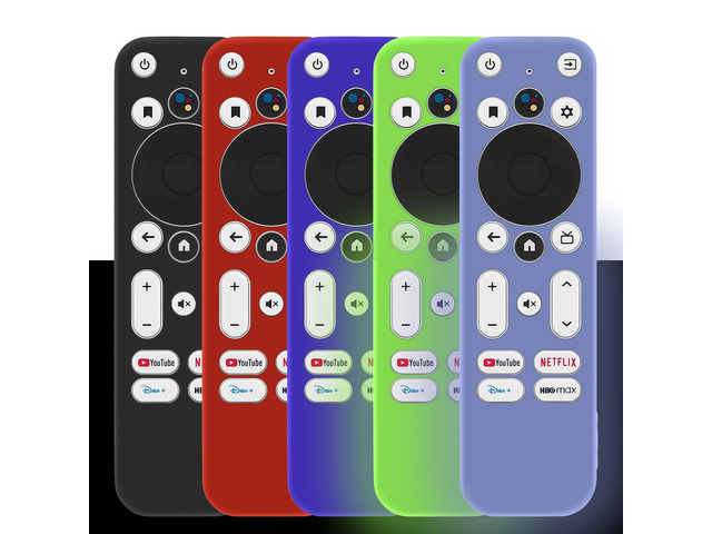 5 Pack Remote Cover Compatible with Onn Android Voice Remote Control, Shockproof Case for Onn TV 4K UHD Stick TV Box 100024646 100026240...