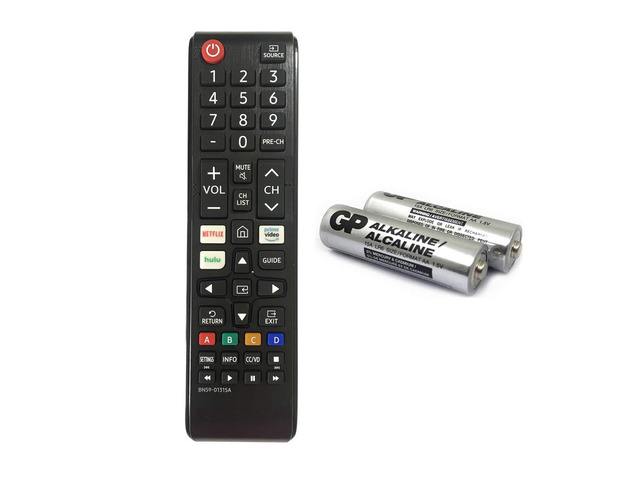 BN59-01315A Replacement for Samsung TV Remote Control (No Setup) BN59-01315J BN59-01315E with Batteries (Non Universal) for Smart TV UN43RU710D...