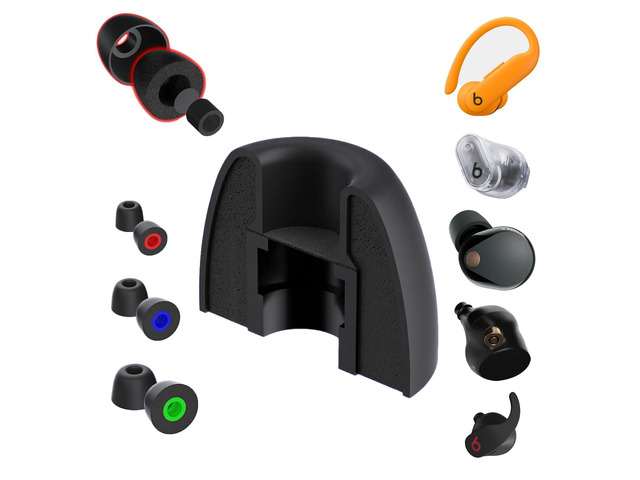 AirFoams Pro Memory Foam Universal Ear Tips for Sony WF-1000XM6,5,4,3, Beats Fit Pro, Galaxy Buds2 Pro, Jabra & More - Anti Slip, All Day Comfort,...