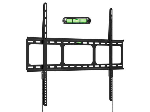 Ultra Slim TV Mount,0.63' Low Profile TV Wall Mount Bracket for Most 50'-100', Fixed TV Wall Mount Fits up to VESA 800x600mm 220lbs, Easy Assembly...