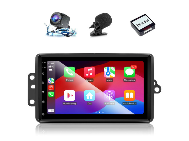 Car Radio for Chevy Silverado Tahoe Colorado SSR (2003-2006) with CarPlay For GMC Yukon Sierra/Hummer H2 (2003-2006), Support Android Auto...