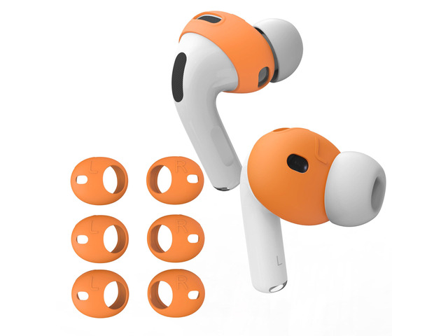 [Fit in Case] 3 Pairs Cover for AirPods Pro 3 Anti Scratches Add Grip Sport Ear Tips [US Patent Registered] Compatible with AirPods Pro 3rd...