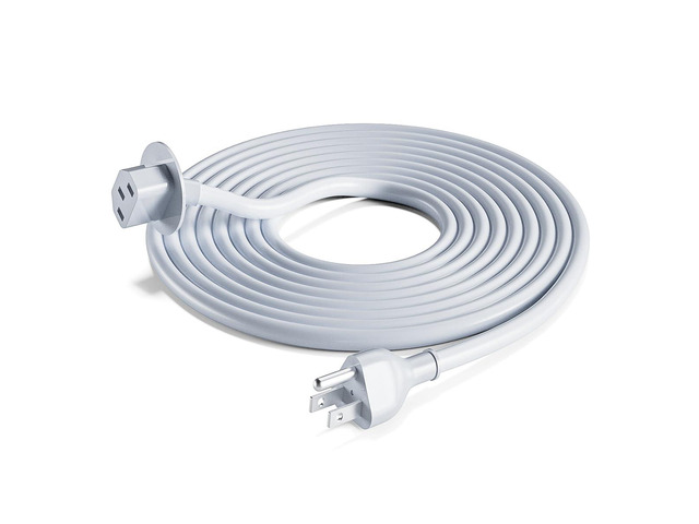 for 21.5'/27' iMac(2012-2020) and iMac Pro(2017) Power Cord by Original Standard 3 Prong 7A 125V angle head female plug with big circle