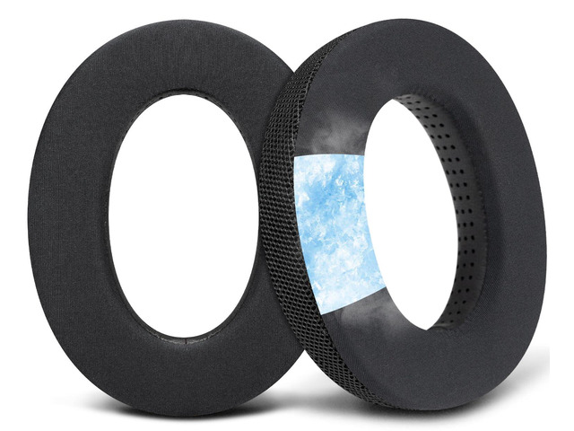 Full Cooling Earpads for Sennheiser HD560S/HD598/PXC350 - Black for HD599/HD598/PXC350/HD595/HD569/HD560S/Game Zero/G4ME...