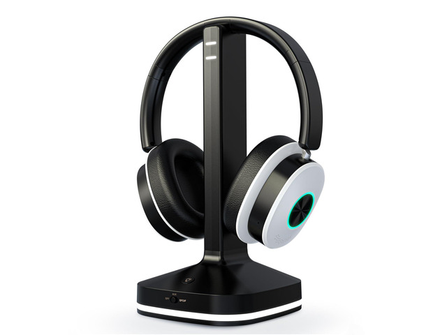 Wireless Headphones for TV Watching, TV Headphones Wireless for Seniors with Transmitter Charging Base, Over Ear Headset with 3 Audio Modes, No...