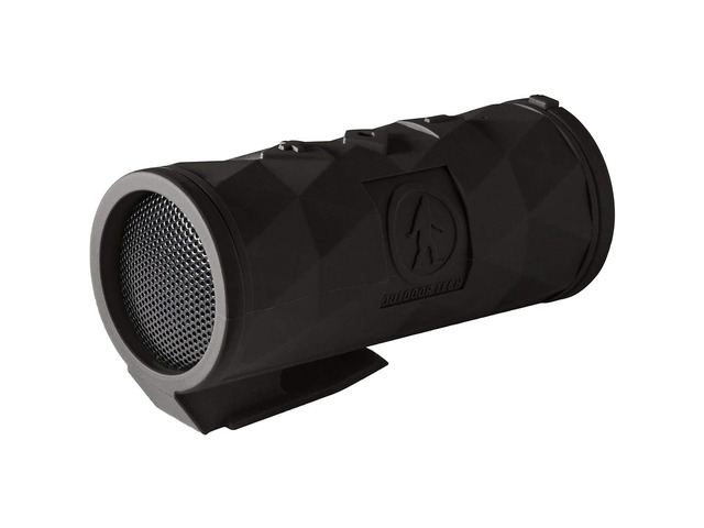 Buckshot 2.0 Bluetooth Speaker, Black - Portable Wireless Speaker, Rugged Waterproof IPX6 - Perfect for Biking, Boats, Camping, Hiking, Pool,...
