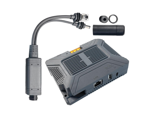 Starlink Mini PoE Injector Kit 150W DC 9-36V to 48V Power Supply Compatible with Starlink Mini Device, Replaces Passive Network Power Over...