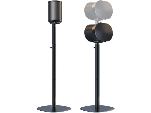 Speaker Stands for Sonos Era 100, 100 SL & Era 300 - Hidden Cable, 1 Pair Sturdiness, Easy to Assemble, 29.139'' Height Adjustable, Two Base...