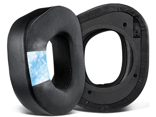 Cooling Earpads for Turtle Beach Stealth 700 Gen 2, 700 Gen2 MAX Headset, Ear Pads with Ice Silk Fabric, Noise Isolation Foam - Black