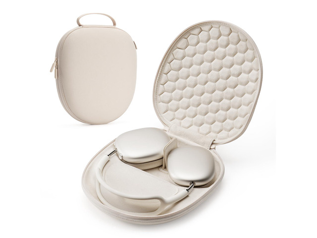 Yinke Smart Case for AirPods Max 2/ AirPods Max - Super-Slim Hard Shell & Fast Sleep Mode, Portable Travel Organizer with Honeycomb Lid Protection...