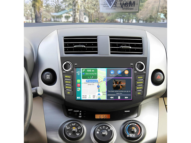 4+64G Car Radio Stereo for Toyota RAV4 2006 2007 2008 2009 2010 2011 2012 Wireless CarPlay Android Auto, 7'' Touchscreen Stereo, GPS Navi WiFi,...