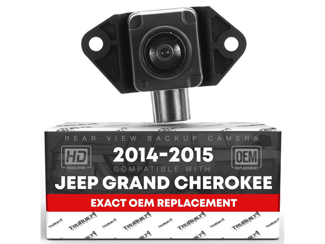Rear View Backup Camera - Compatible with 2014-2015 Jeep Grand Cherokee - Reverse Park Assist Camera Replacement - OEM 68375333AA, 68137943AD,...