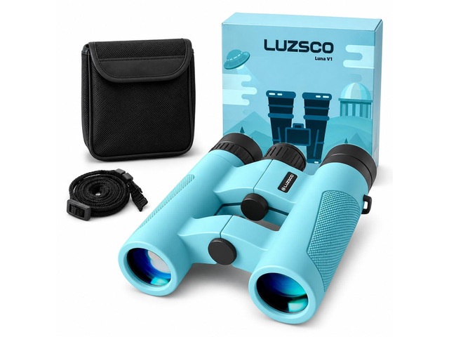 Binoculars for Kids 8-12, 10x25 Kids Binoculars for Nature Exploration, HD Childrens Binocular for Bird Watching, Hiking, Camping, Outdoor...