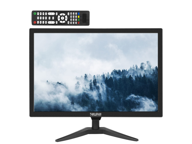 20' PC Monitor 16:9 1600x900 Kitchen Monitor LED Screen Display, 5Ms, 60 Hz, VESA Mountable, Build in Speaker, with VGA HDMI AV BNC USB for...