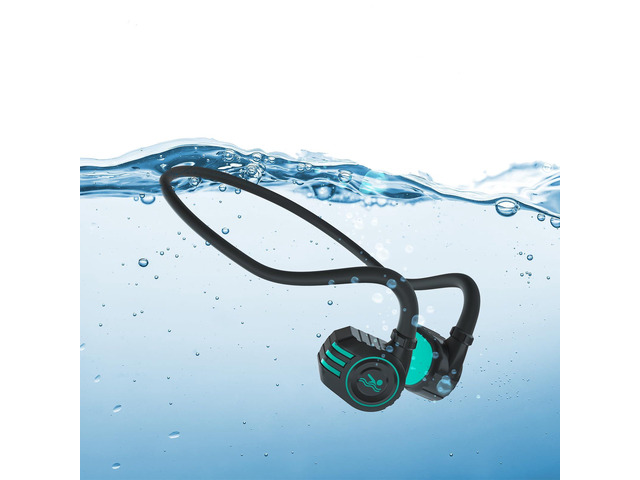 Bone Conduction Swimming Headphones with Open Ear Bluetooth Headphones and MP3 Player 2-in-1, 10 H Battery Life, Bluetooth 5.4 Open Ear Headset,...