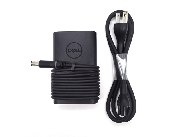Laptop Charger 65W watt Barrel 7.4mm tip, Latitude 7280 7285 7380 7389 7480 7290 7390 7490 AC Power Adapter 19.5V 3.34A, Black, LA65NM191