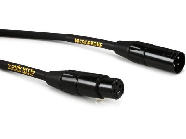 XLR Microphone Cable, 25ft, Black (P06073)