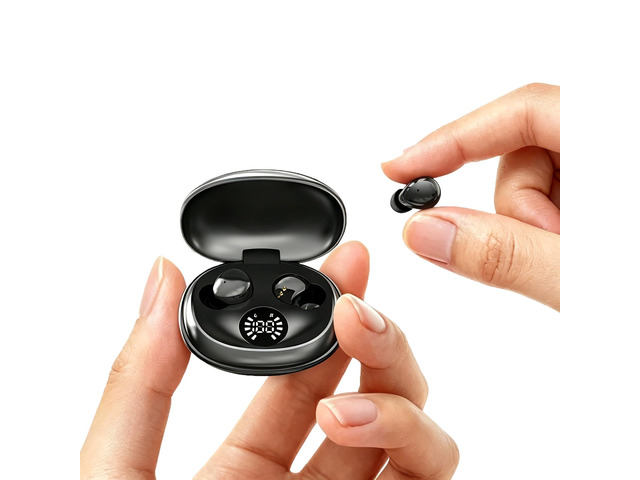 Ultra-Smallest Invisible Earbuds, Discreet Mini Wireless Headphones, Hidden Bluetooth Buds for Small Ears & Sleeping, Compact Sleep Headphones for...