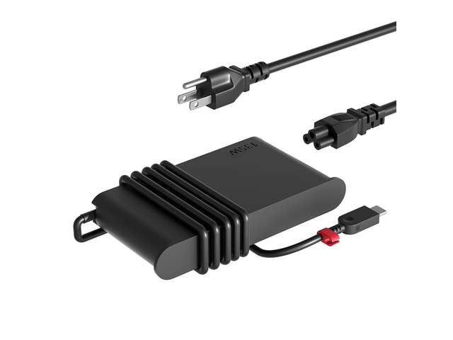 Slim 135W USB-C Charger Compatible with Lenovo ThinkPad Z16 T16 P16 P16s E16 Yoga Slim/Pro 7 9 ThinkBook 16 14p 14 15 IdeaPad Slim Pro 5 7 9 Laptop