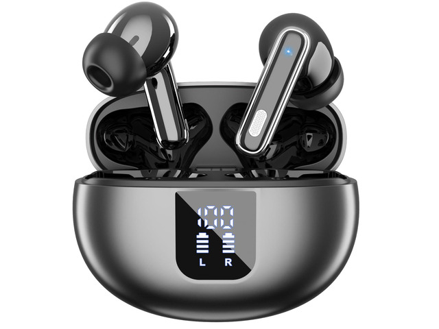 IP7 Wireless Earbuds for Sport Bluetooth Earbuds with Bass Stereo for boy Wireless earbuds with Bluetooth 6.1 ANC noise Reduction LED Display 90...