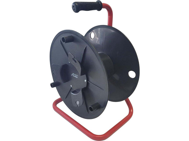 Audio2000'S ADC271C Deluxe Portable Cable Reel/Cord Reel, Capacity: 720 feet of 6mm Cable/Cord