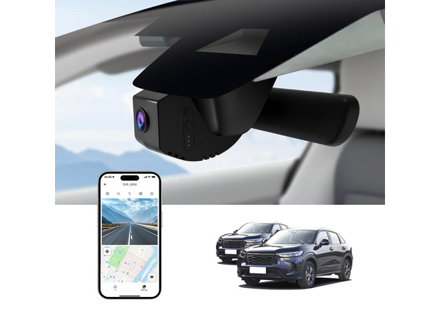 OEM Style Front Dash Cam for Honda HR-V 2023-2026 Front 4K, 64GB Card, Hidden Design, Plug & Play, Easy Install, Loop Recording, G-Sensor, Free App