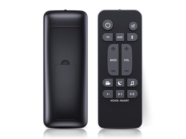 Universal Soundbar Remote Control Replacement for Polk Audio Signa S1, S2, S3, S4 Ultra-Slim Sound Bar, RE6214-1 RE62141