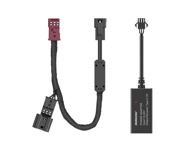 Dash Cam Power Adapter for BMW with 3-Pin Rain Sensor Hidden Cable Kit for GPS Radar Mirror Camera, Plug & Play Only Fits for Vehicles with 3-Pin...