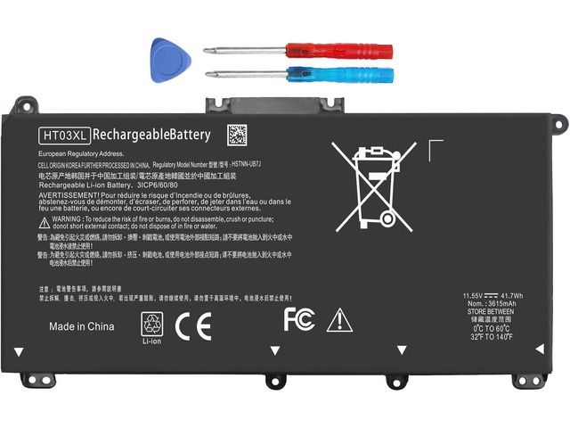 41.7Wh L11119-855 HT03XL Battery for HP Pavilion 14 15 17 15-CS 15-DA 15-DB 15-DW 14-CE 14-CF 14-DF 17-BY 17-CA Series 14M-DH1003DX 15-DA0002DX...