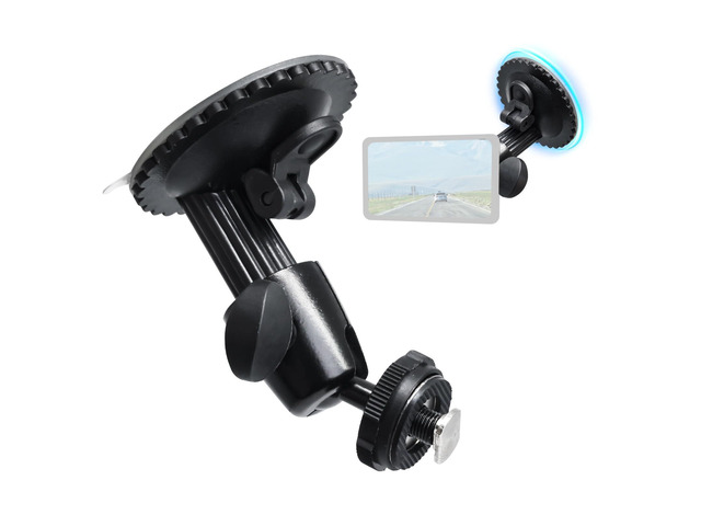 Windshield Suction Mount for Backup Camera Monitor Heavy-Duty 5kg Load Capacity, Metal Construction, 360° Adjustable Ball Head, No Drill Easy...