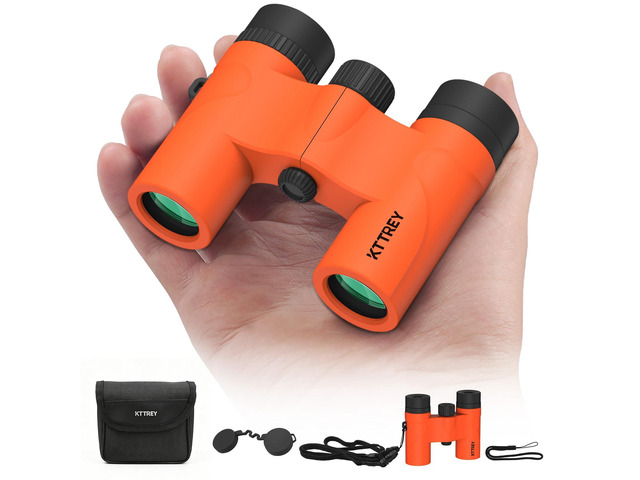 8x21 Compact Binoculars for Adults and Kids, Lightweight Pocket BAK4 Prism FMC Lens, Waterproof Shockproof for Bird Watching Travel Camping...